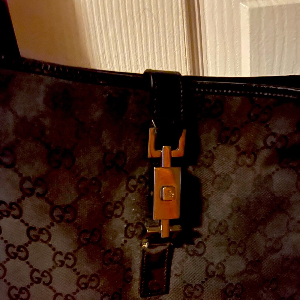 Gucci medium black Jackie bag